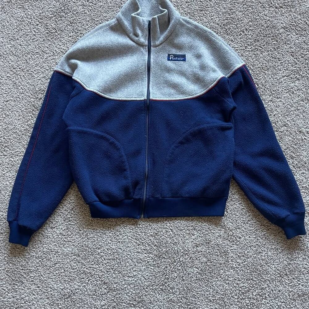 PENFIELD VINTAGE PUFFER WOOL ZIPPER JACKET SIZE XL MADE IN THE USA